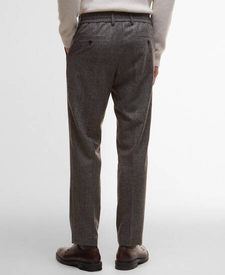 Kensington Check Trousers Brown