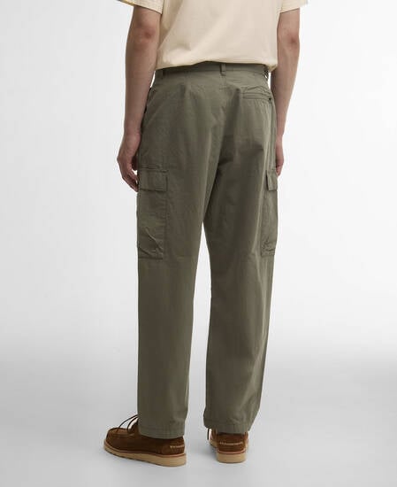 Spey Poplin Relaxed Trouser Archive Olive