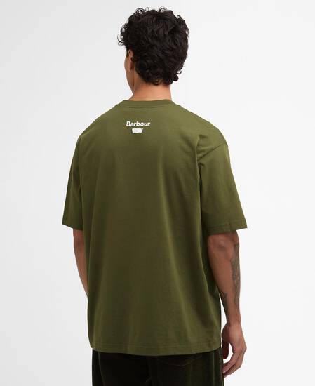 Barbour x Levi's Graphic T-Shirt Canvas Olive