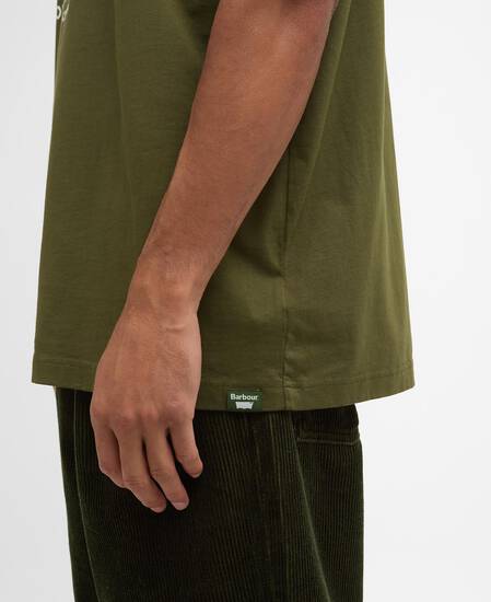 Barbour x Levi's Graphic T-Shirt Canvas Olive