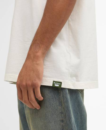 Barbour x Levi's Graphic T-Shirt Whisper White