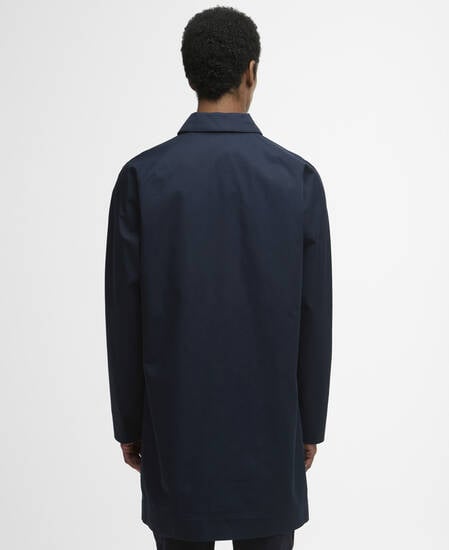 Rokig Lightweight Mac Jacket Navy/Highland Loch