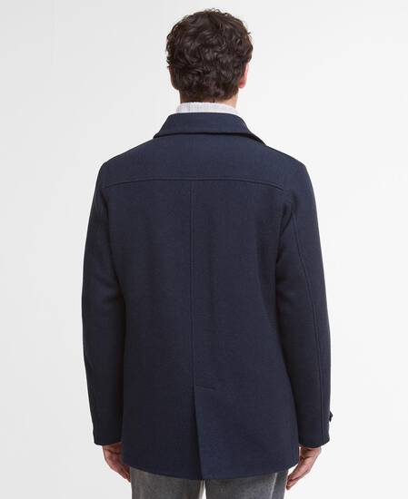 Newfield Wool Pea Coat Navy/Classic