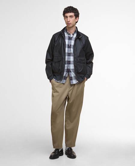 Modern Royston Waxed Jacket Navy