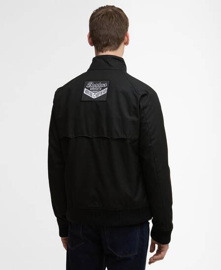 Barbour x Baracuta Badged Porton Wax Jacket Black
