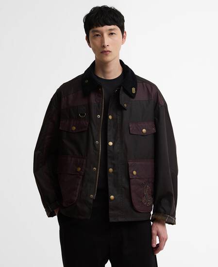 Barbour x Feng Chen Wang Porter Waxed Jacket Rustic