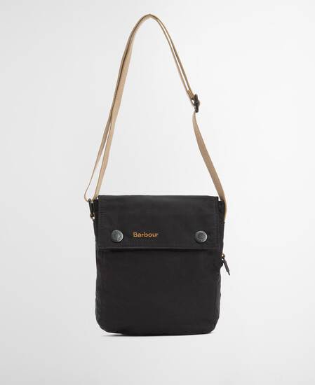 Transport Crossbody Bag Black/Modern Tartan